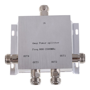 通信专用一分四 N型 MHz 2500 信号分配器 功分器功率分配器800