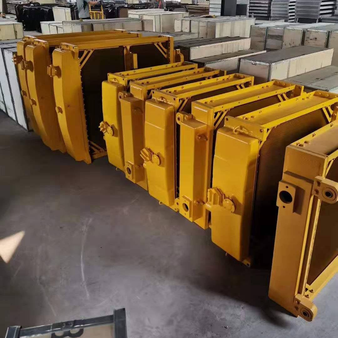 厂家销售山推SD160 130 220推土机水箱散热器 山推160片式铜水箱