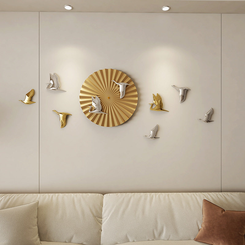 简约北欧立体小鸟创意挂件壁饰壁挂墙饰客厅玄关服装店墙面装饰品