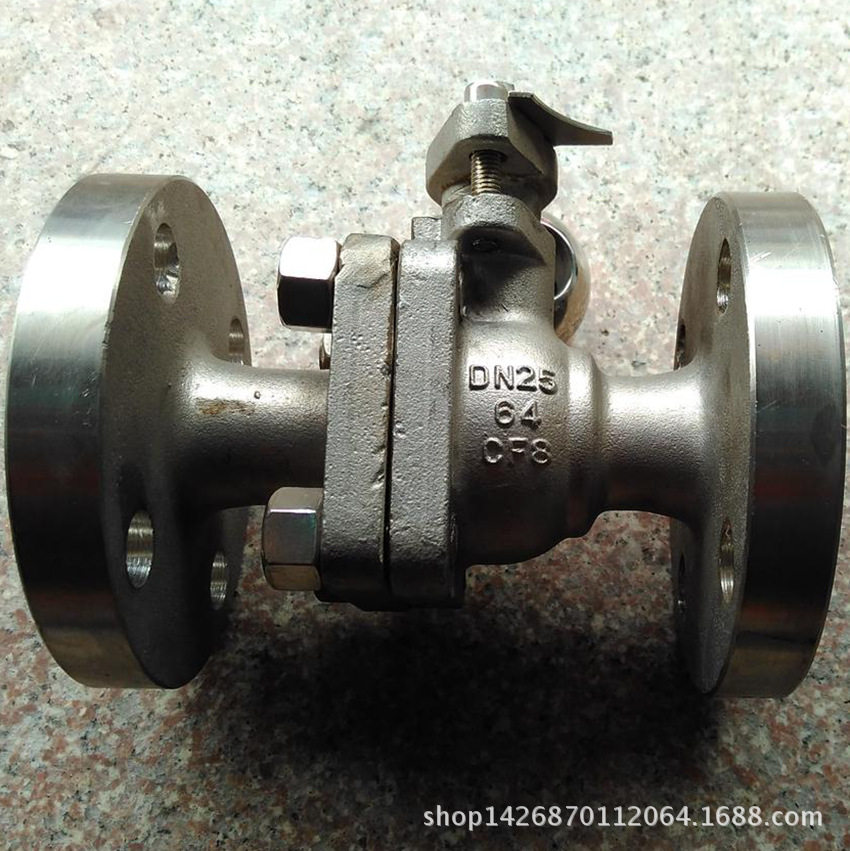 Q41F-64P 不锈钢球阀 304法兰球阀 软密封 球阀