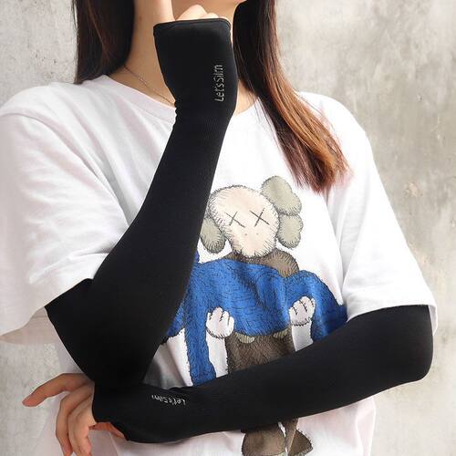 冰袖A1pn008-防晒冰袖防紫外线户外运动骑行夏季骑车摩托车男女夏
