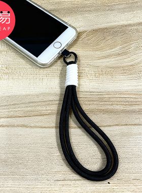 手机挂绳B1pn088-简约手腕带手机壳挂绳短款防摔防丢带垫片手提绳