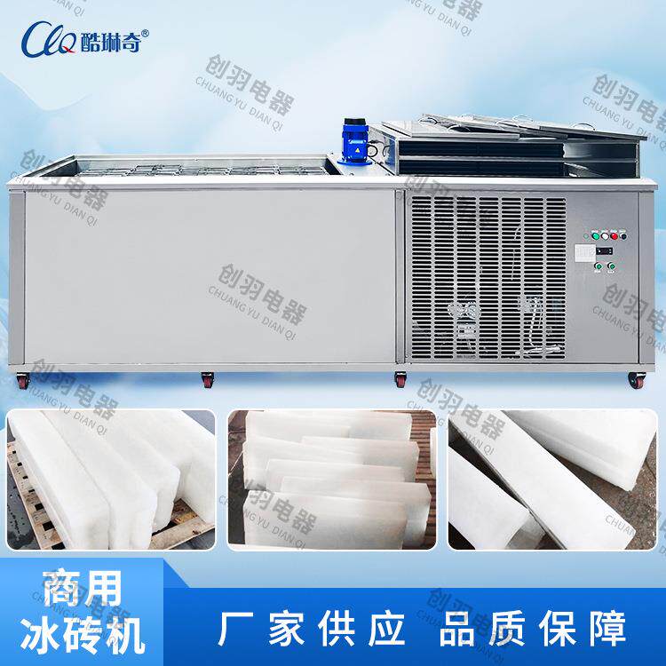 厂家直销江边海渔业冰CYBZJ鲜冰机 水果蔬菜制冰块机 冰砖机设湛