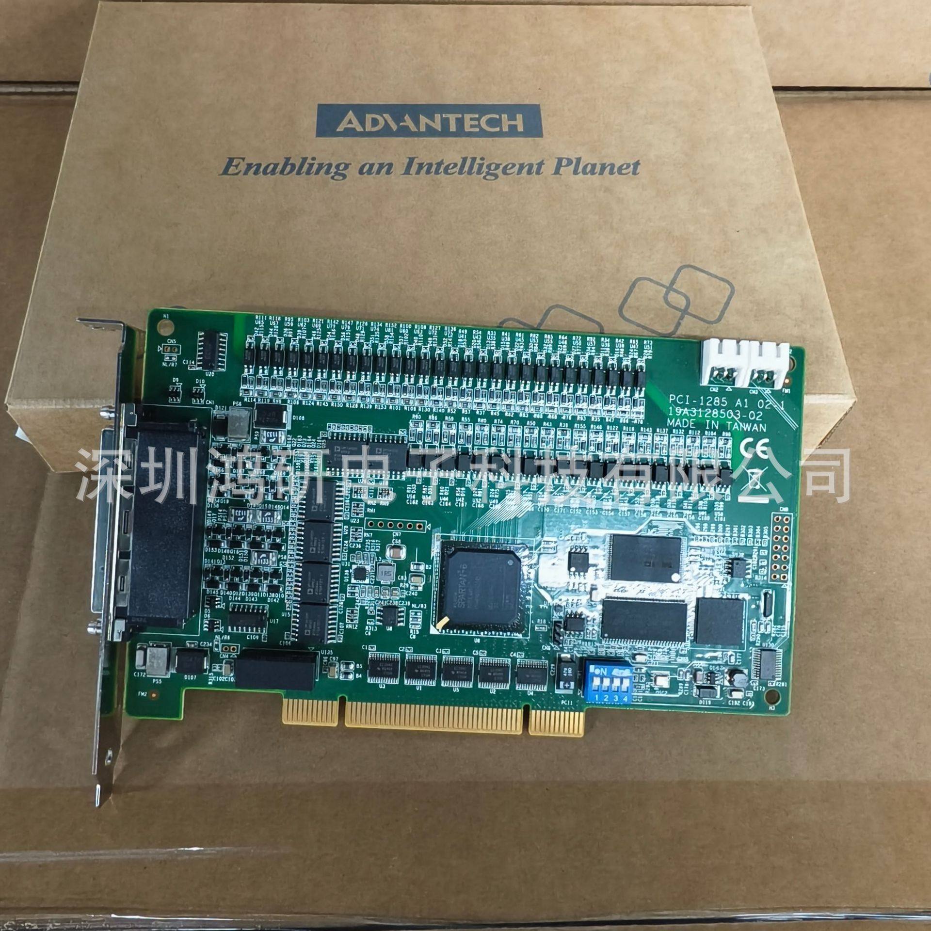 研华运动控制卡PCI-1285E八轴PCI接口DSP架构经济版脉冲工业板卡