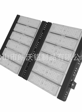 佛山朗沃供应600W高杆灯球场灯外壳套件 led3030模组投光外壳套件