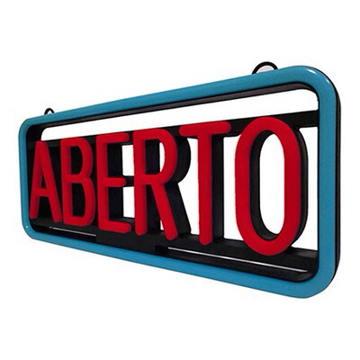 ABERTO SIGN  LED OPEN SIGN  NEON OPEN SIGN霓虹灯开放标志