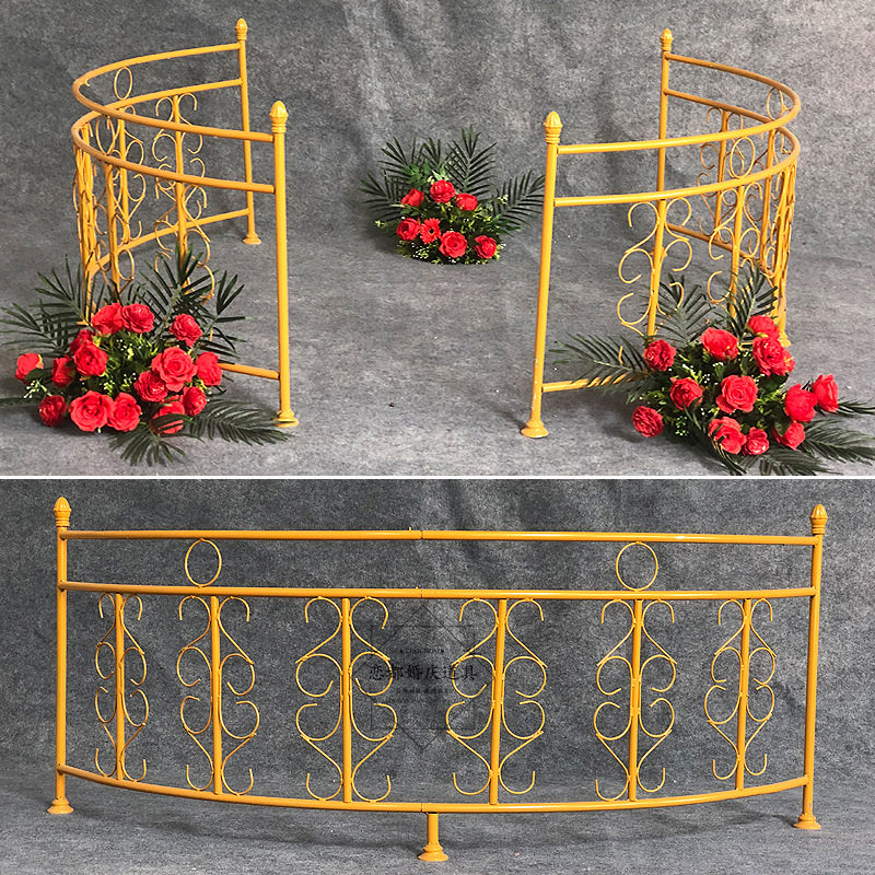 新款热卖婚庆道具弧形铁艺栅栏路引欧式婚礼舞台T台围栏拱形装饰,模玩/动漫/周边/娃圈三坑/桌游,文化/体育周边,淘宝优惠券,粉丝福利购,淘宝优惠卷