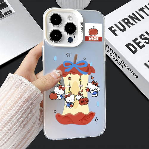 红米TURBO4PRO手机壳14plus彩银iPhone1315pm17AIR硬16e适用12ProMax苹果风铃kt猫VIVOS30PROMINI可爱OPPOA58