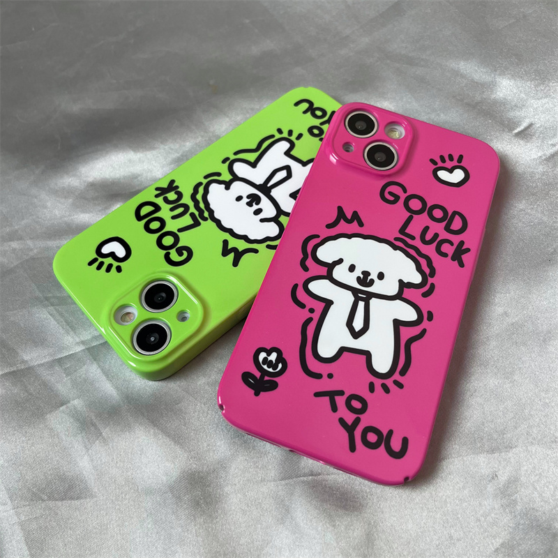 OPPOA5Pro可爱VIVOs20手机壳15情侣领带小狗13ProMax苹果14适用12卡通iPhone16菲林硬iQOOneo10Pro华为MATE70