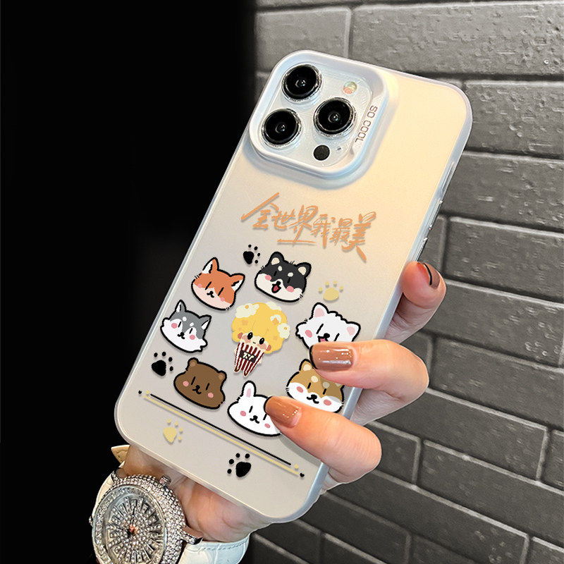 荣耀MAGIC8时代少年团米爆娃iPhone17PM苹果12卡通14彩银16ProMax硬适用15PLUS高级感可爱手机壳OPPOK13TURBO