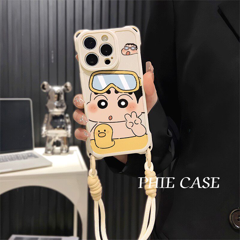 适用findx9比耶泳圈小新iPhone17四角开孔13透明苹果16华为Mate70斜挎手腕挂绳14防摔15plus手机壳软12ProMax