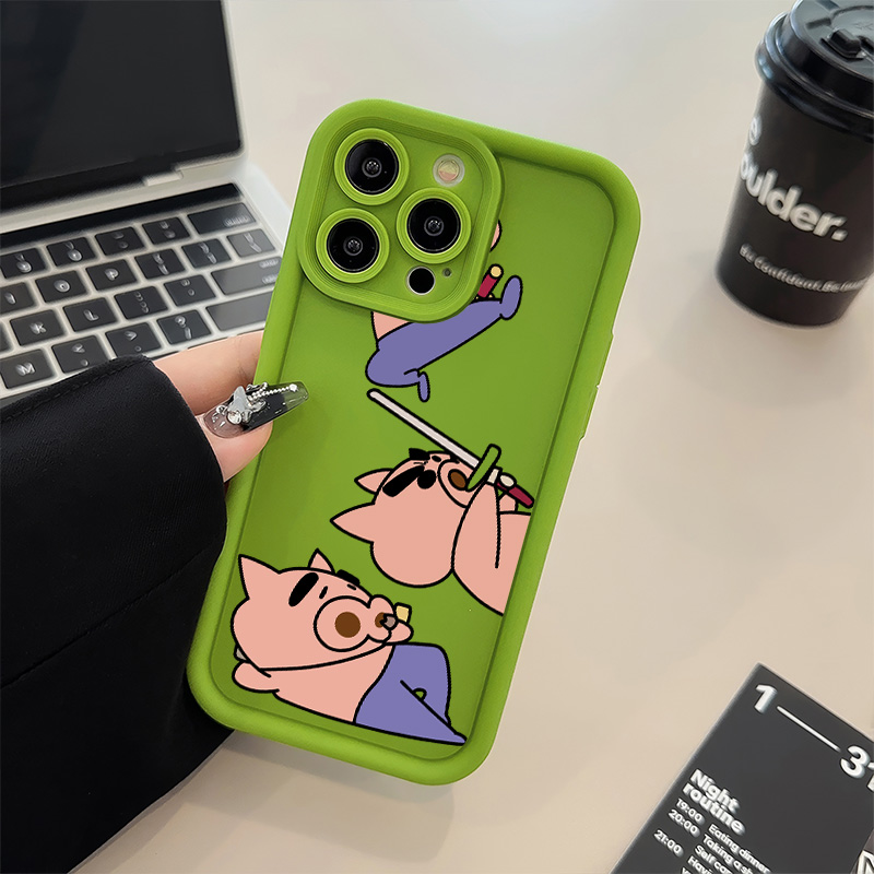 华为NOVA13Ultra糖果苹果12ProMax肥嘟嘟左卫门iPhone15卡通14plus适用软16手机壳华为Mate70ins风荣耀300pro