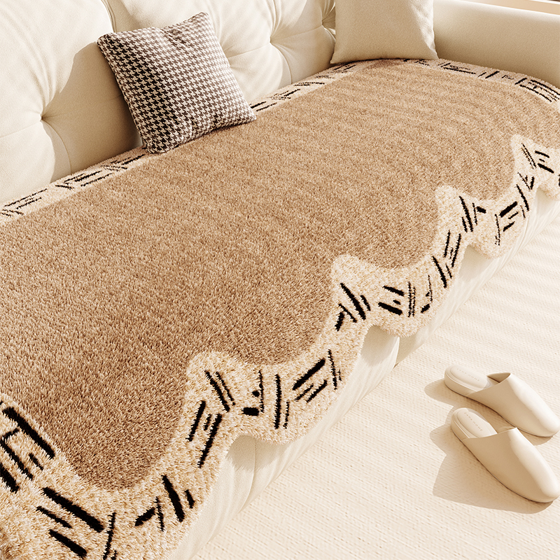 冬季新款家用沙发垫加厚2025新款固定防滑隔凉猫抓异形沙发坐垫子