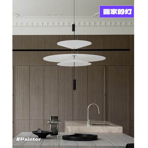 意大利Vibia Flamingo设计师款创意餐厅吊灯高端书房卧室火烈鸟灯