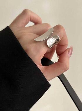 女ins时尚日韩冷酷超宽开