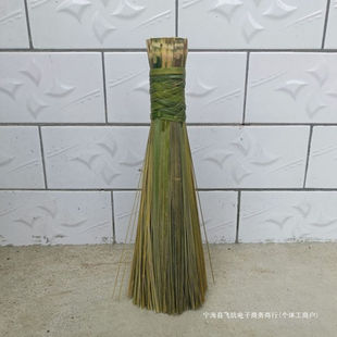 锅刷家用全竹青刷锅炊帚厨房洗锅刷子不粘油长柄竹刷把清洁锅直销