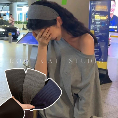 [屋顶的猫]头箍发饰防高颅顶