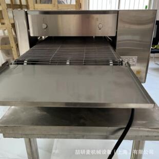 网链式输送带烤箱 12寸18寸32寸电加热/燃气履带传动式披萨机