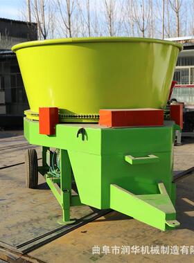 牛草粉碎机机羊 养殖用饲料粉碎 秸秆草捆圆盘式预铡RH-FS-44揉丝