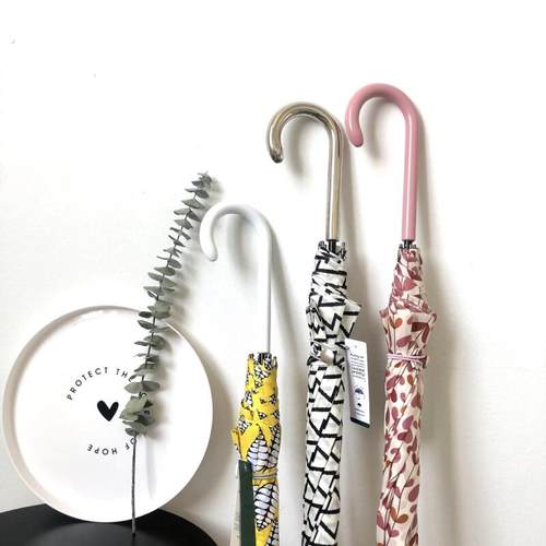 日系长柄雨伞女长柄伞学生简约直杆伞女士加大防雨伞双人伞男