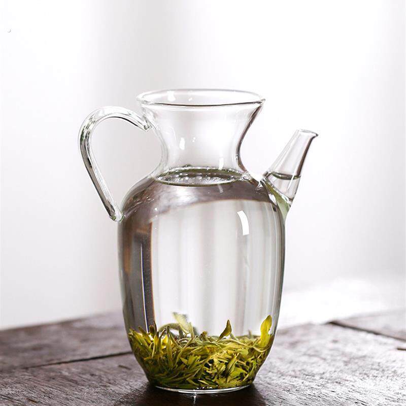 仿宋玻璃茶壶耐高温泡绿茶专用壶过滤泡茶器小号冷泡茶器执壶茶具