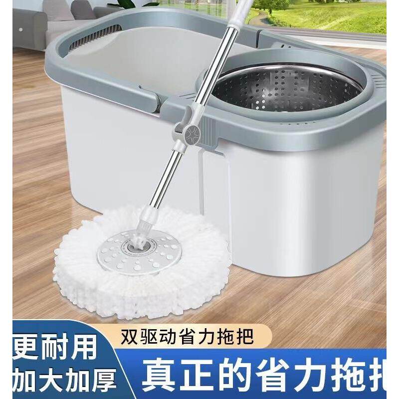 加厚拖地桶旋转拖把桶免手洗地拖家用一拖净懒人甩干神器墩布拖布