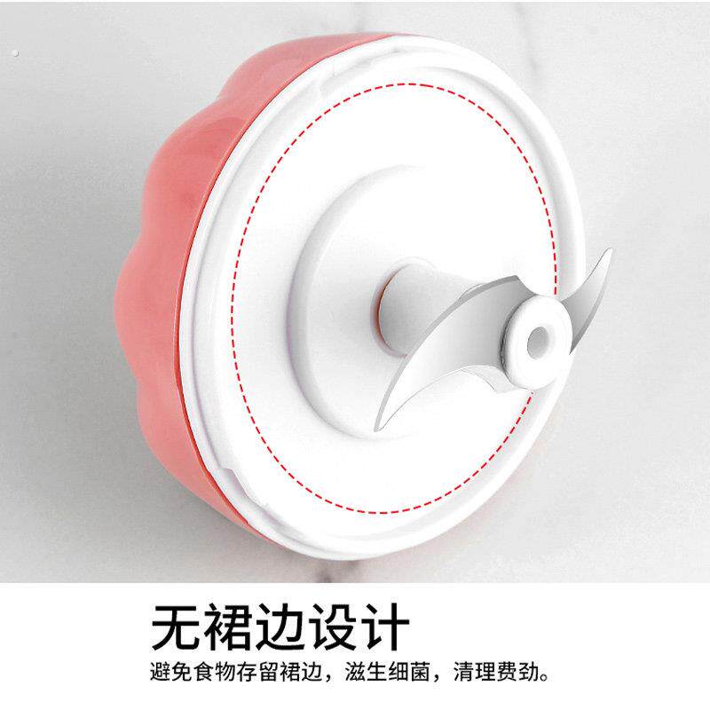 迷你手动拉蒜泥神器打蒜器搅蒜器厨房工具蒜蓉搅碎机压蒜器压蒜器