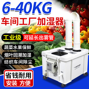 工业加湿器用车间大雾量喷雾降尘设备商用蔬菜保鲜烤烟回潮喷雾机