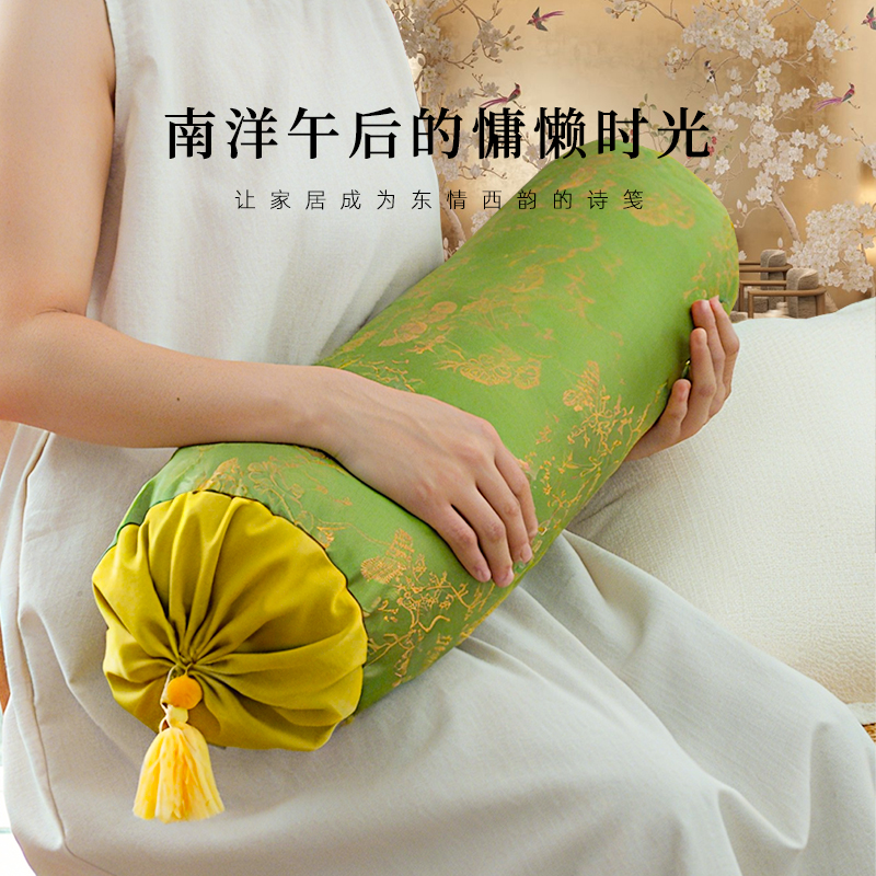 复古南洋风异型枕客厅卧室抱枕