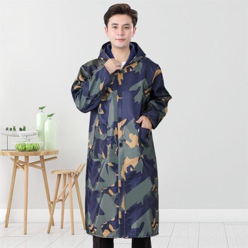 优选特长大褂纽扣防水防油罩衣防尘男女同款四季薄外套厨房围裙工