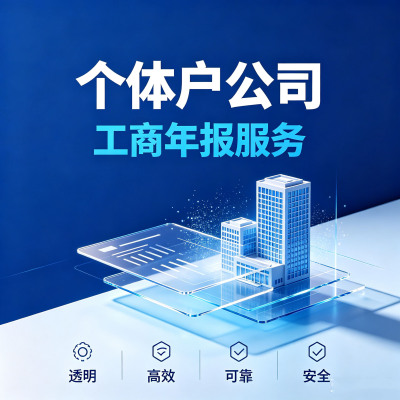 全国个体工商户年审公司营业执照年审年报代解除年审年检补报注销