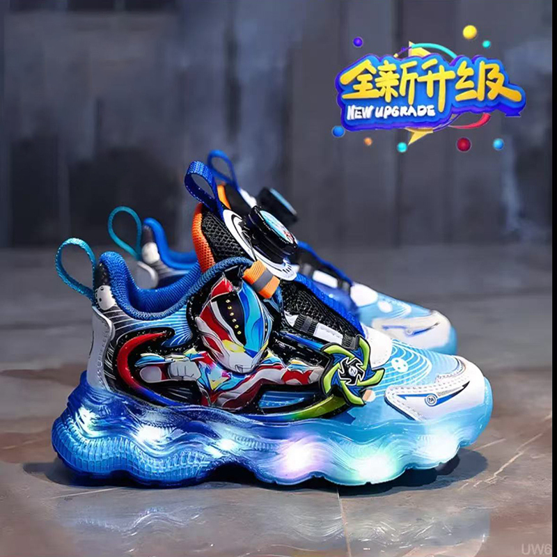 八寻宁宁爆款网面运动鞋，会发光哦！