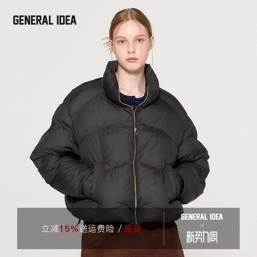 GENERAL IDEA BY BUMSUK韩国正品 泡泡加长袖设计棉服保暖面包服