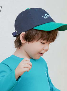 考拉鼻鼻[koala棒球帽]儿童纯棉帽子撞色百搭防晒遮阳帽