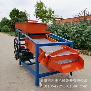 玉米风选除杂机 小型家用电220v带动筛粮机 大米分级筛选去杂机