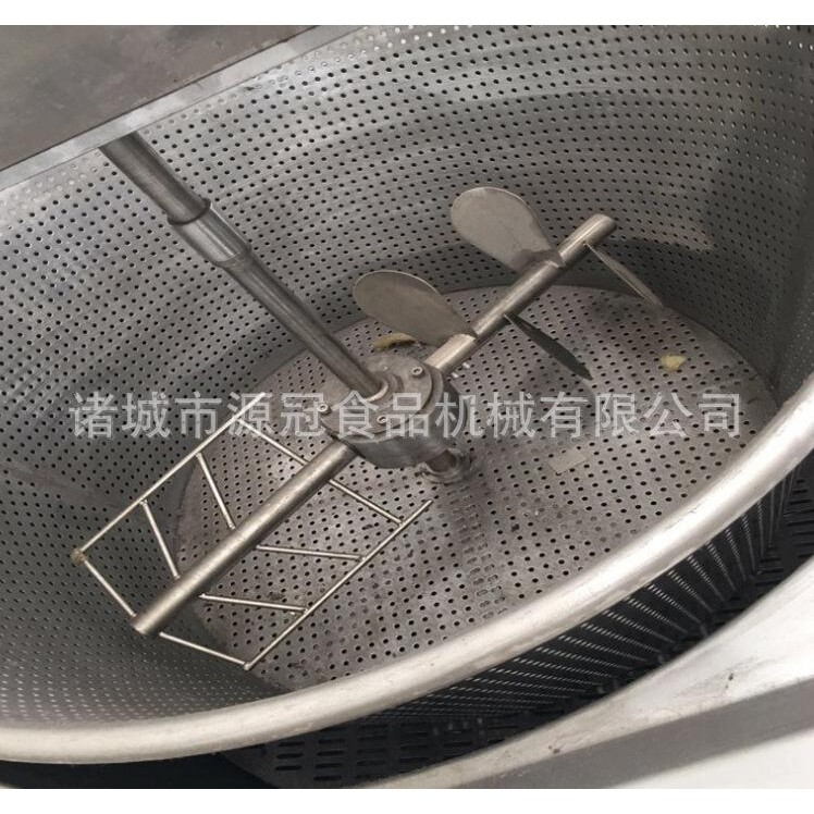 小型油炸机 电热油炸机 自动出料油炸机 诸城源冠食品机械供应