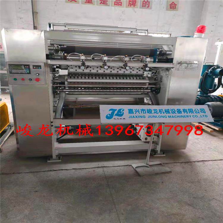 无纺布干湿两用一次性毛巾机，抽取式棉柔巾机械设备卷筒式洁面巾