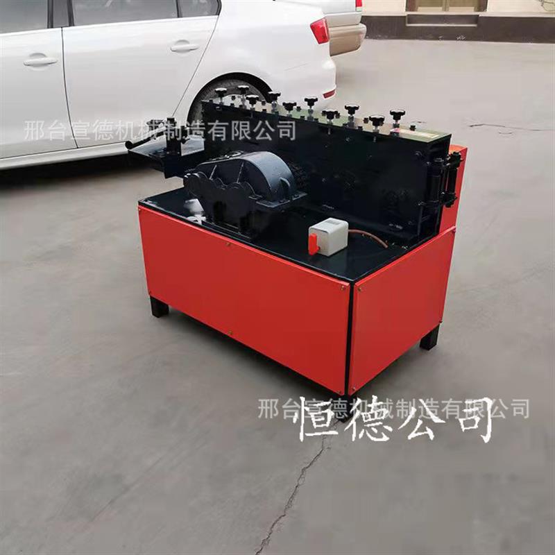 全自动大棚钢管调直机小型镀锌管直管机22/25/32钢管直管机矫直机