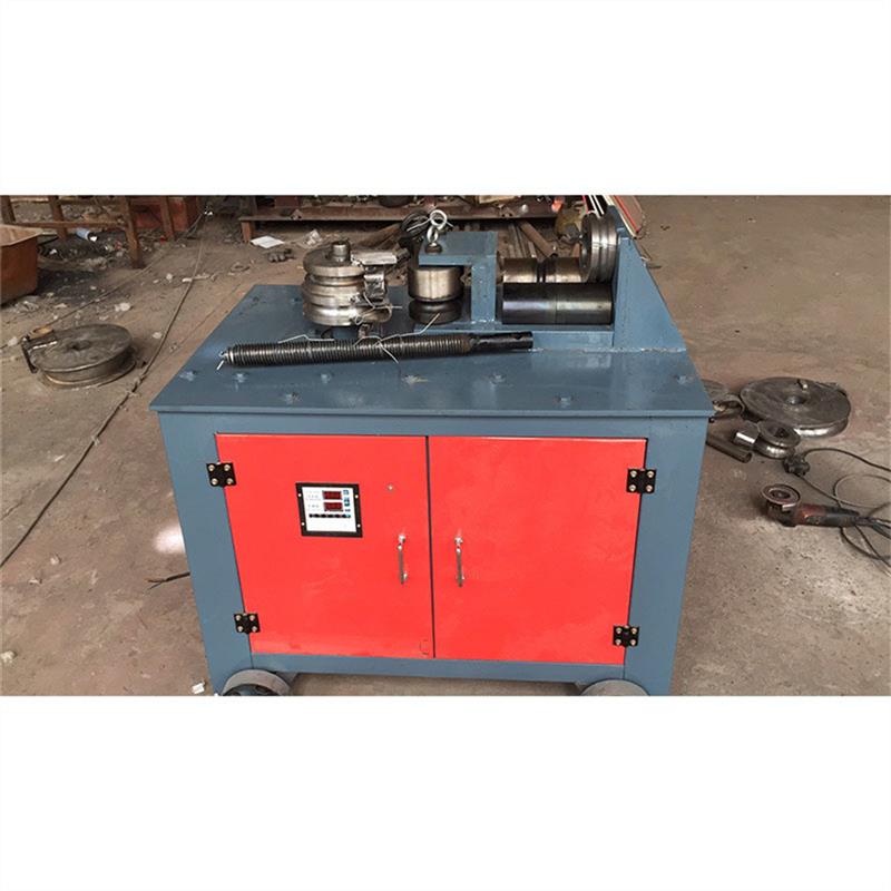 小型电动液压折弯机 智能数控平台弯管机 台式方管圆管握弯机