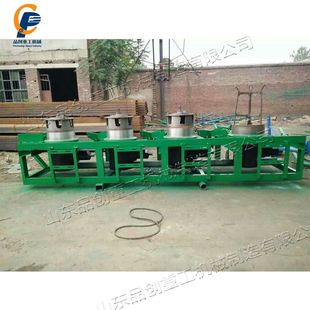 金属线材联式拉丝机 三联卧式水箱拔丝机 预应力钢丝冷拔丝设备