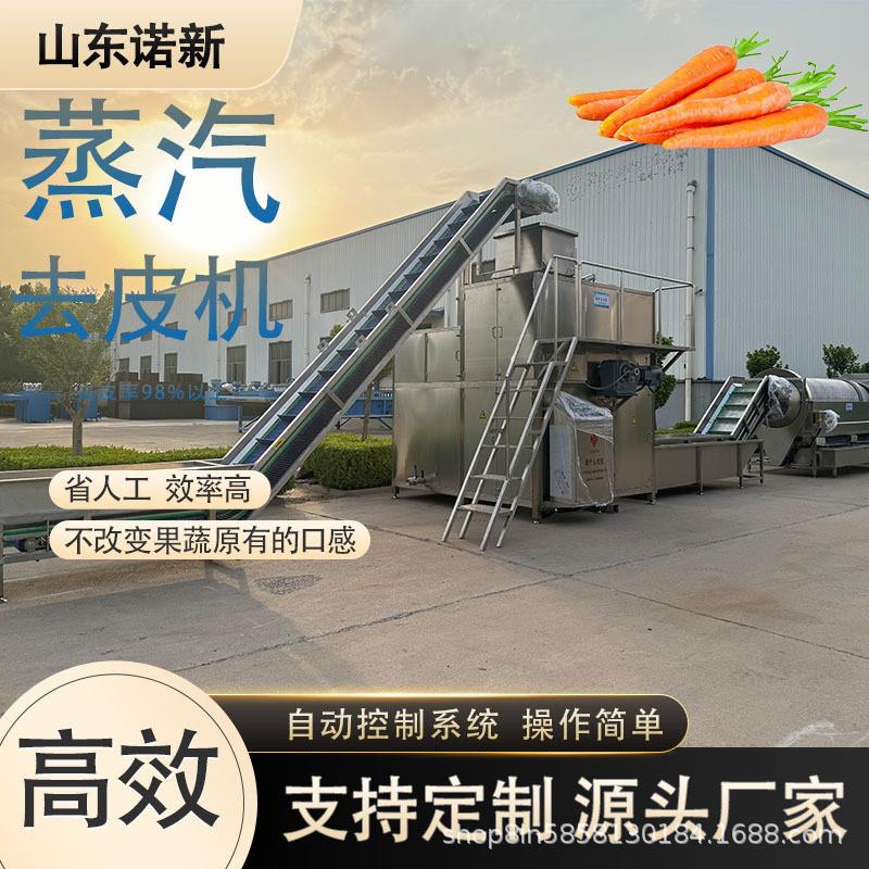 苹果蒸汽去皮机 南瓜等果蔬脱皮设备 西红柿深加工流水线