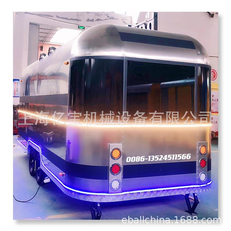 上海实力工厂售卖车展览车道具小吃车街景美食车food trcuks