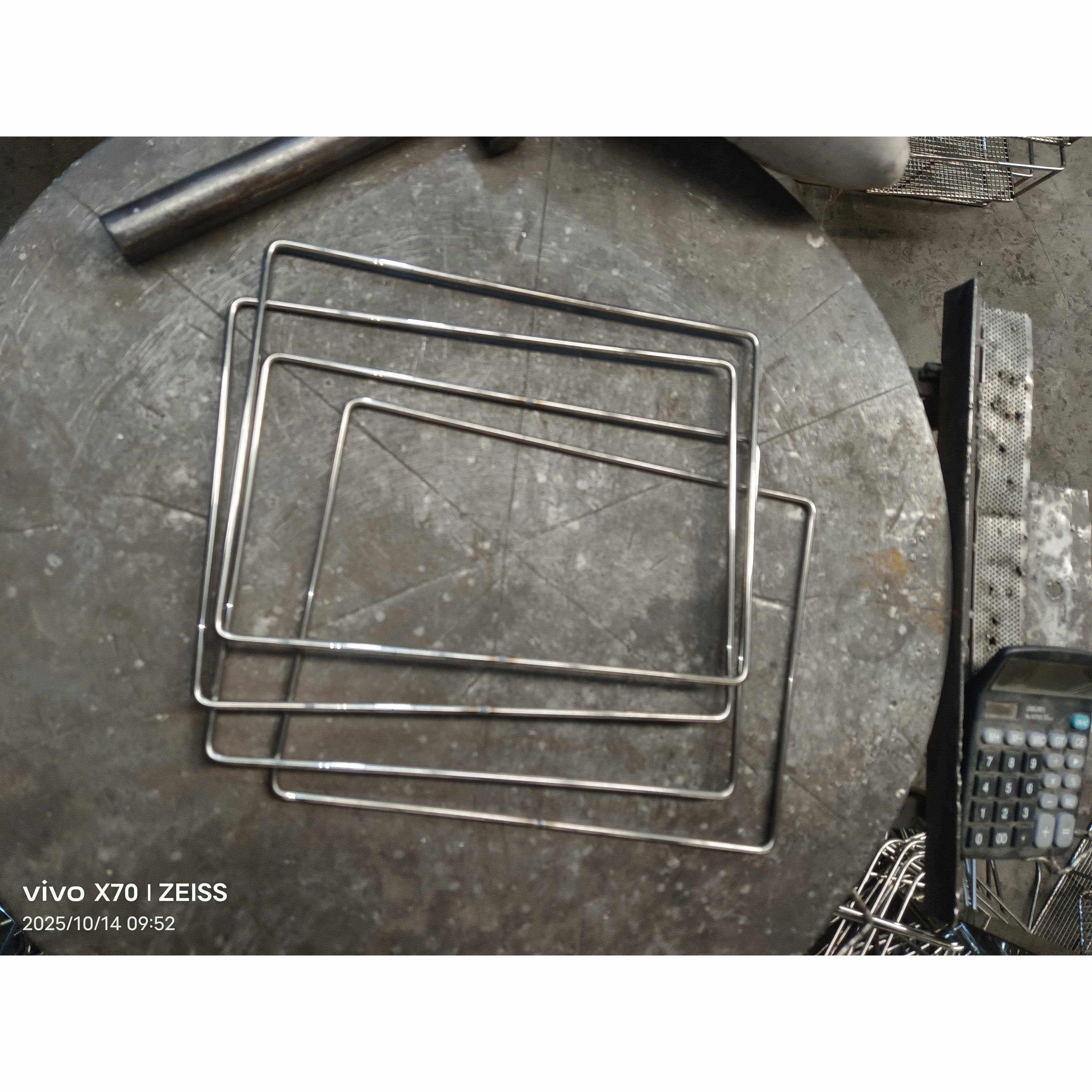 不锈钢304材质金属框架正方形长方形矩形圆形实心圆棒可定制