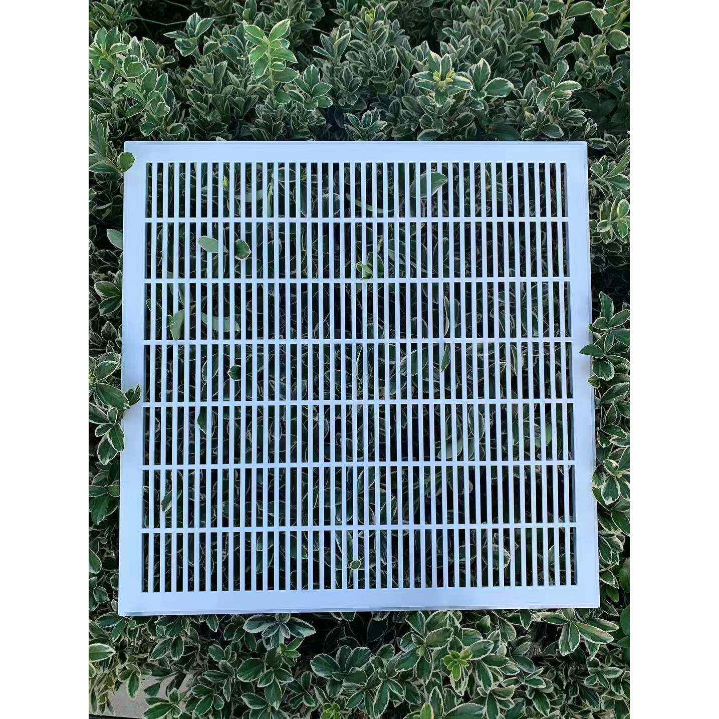 铝扣板集成吊顶600x600厨房天花板排气口出风口通风百叶窗