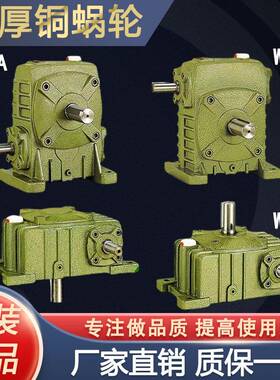 WPA/WPS/WPO/WPX60 80 100 120 135减速机铁壳小型蜗轮蜗杆齿轮箱