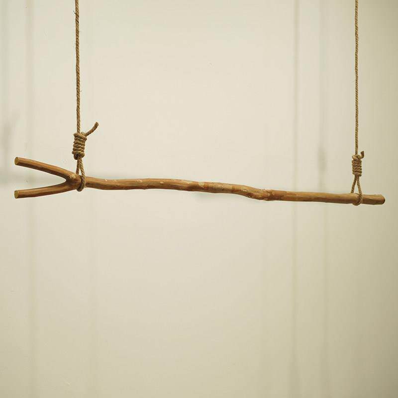 原木干树枝原色树枝衣架展示架支架装饰吊杆服装店民宿陈列架树杈