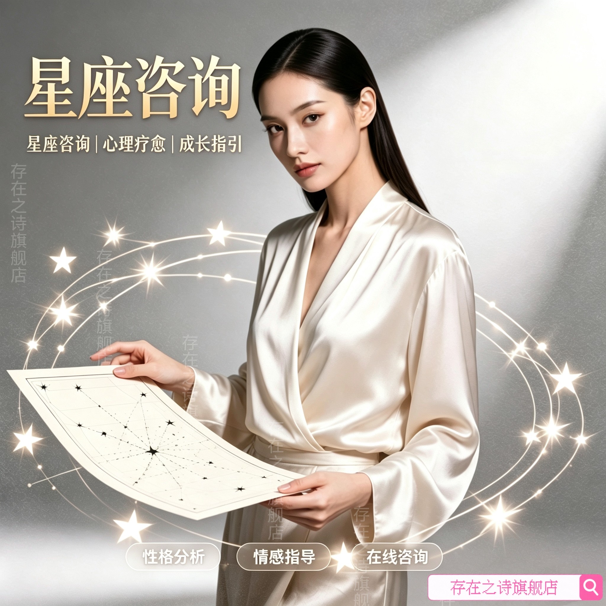 星座咨询星座分析心理疗愈人生指引星座性格成长指导情感教学培训