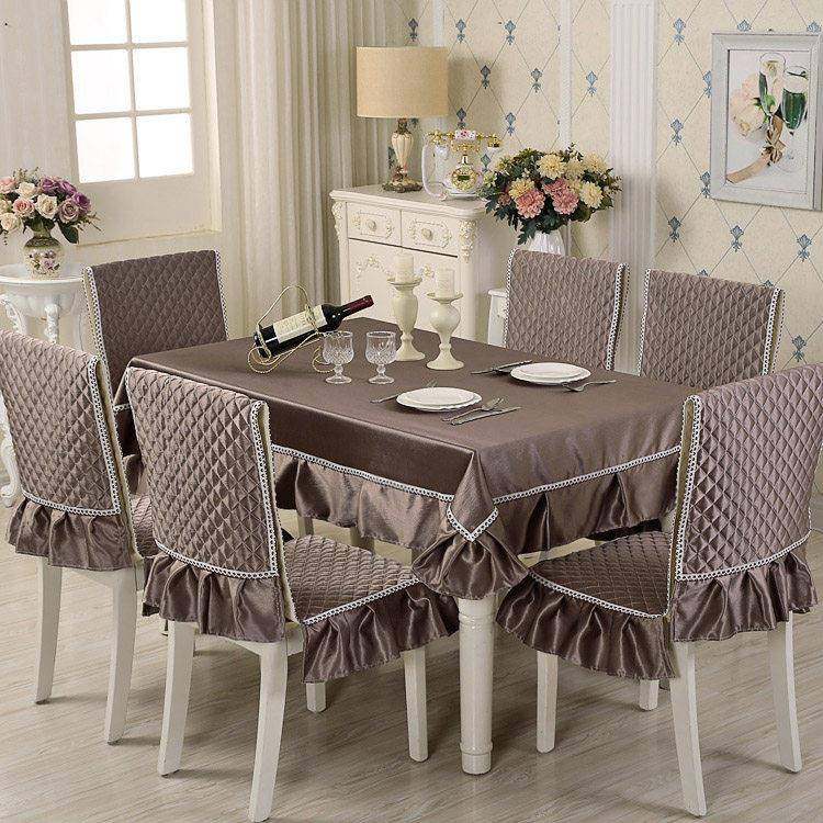 新款布艺餐桌布餐椅垫坐垫椅子套装大款座垫靠背餐桌罩餐桌椅套装,居家布艺,桌布,淘宝优惠券,粉丝福利购,淘宝优惠卷