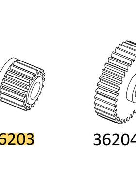 CROSSRC 大犀牛 EMOX 门边减速齿 36203 36204 CS-97401081
