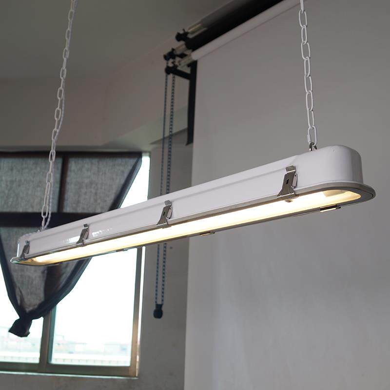 服装店吊灯工作室设计师餐厅吧台咖啡厅酒吧复古白色工业风灯具